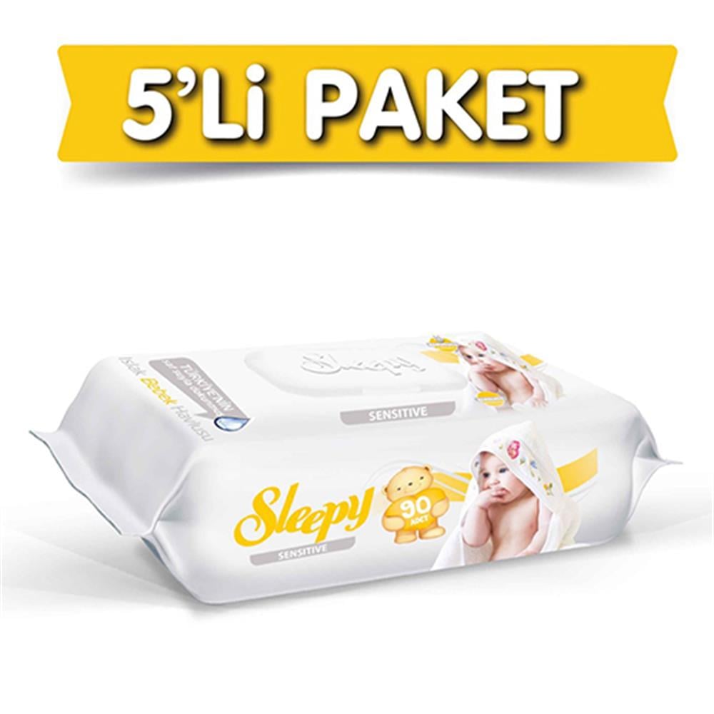 Sleepy Extra Islak Havlu 5x90