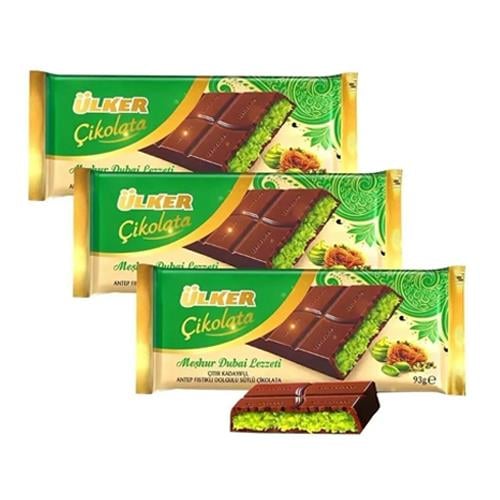 Ülker Tablet 93gr Kadayıflı Dubai Lezzeti 