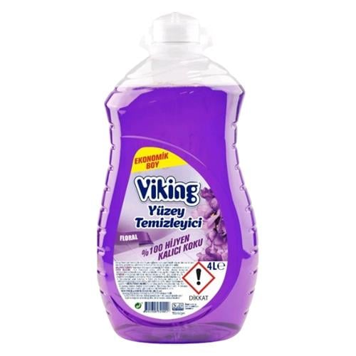 Viking  Yüzey Temizleyici Floral 4 Lt