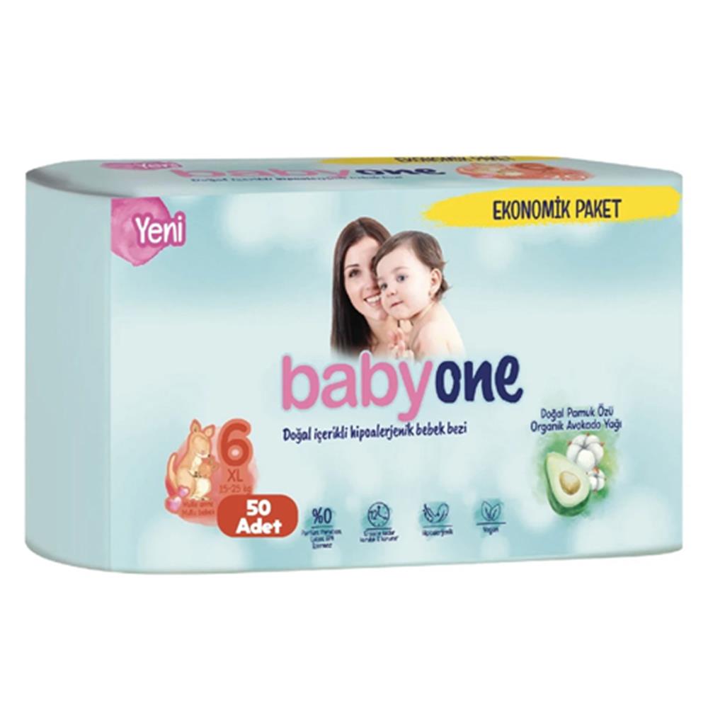 Babyone Süper Fırsat Paketi 6 XL 50 Adet