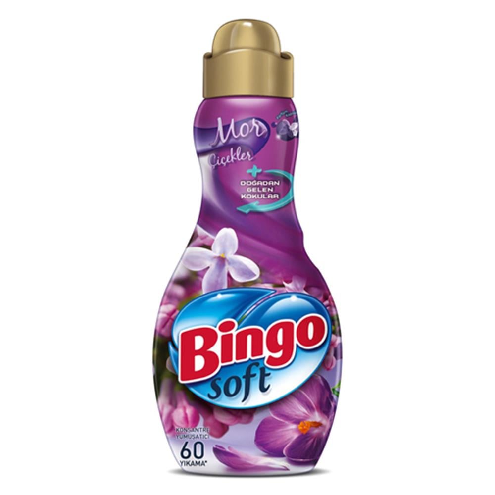 Bingo Soft Extra 1440ml Mor Çiçekler
