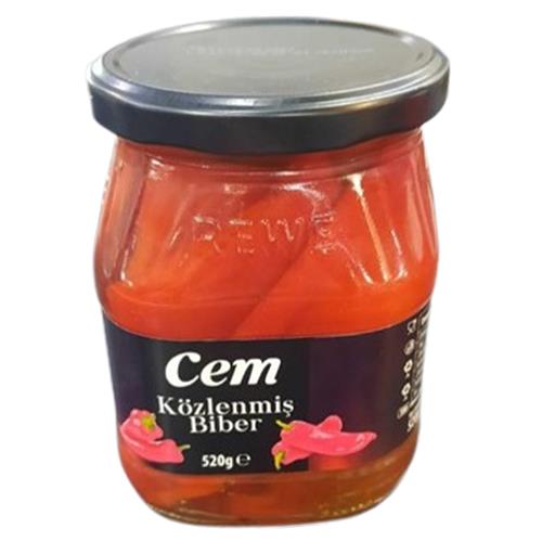 Cem Közlenmiş Biber 520gr