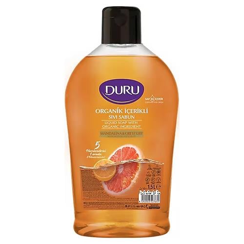 Duru Sıvı Sabun Organik Mand&Grey 1500ml