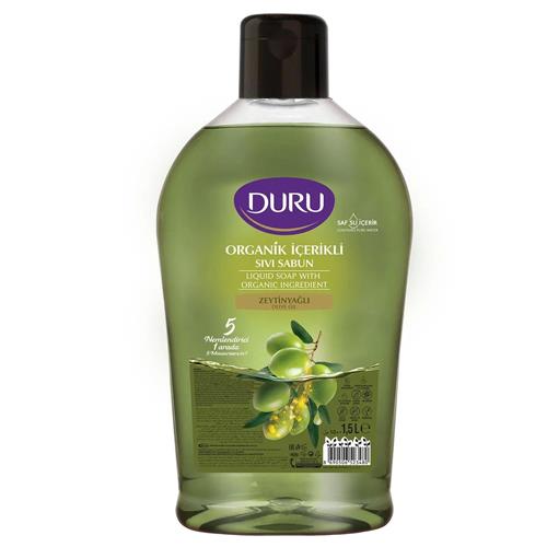 Duru Sıvı Sabun Organik Zeytinyağlı 1500ml