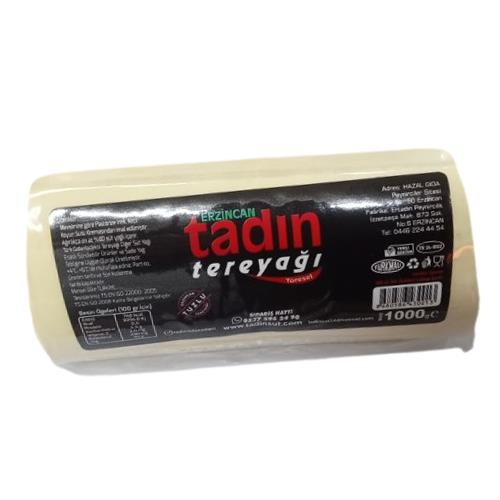 Erzincan Tadın Tuzlu Tereyağ 1000gr Rulo