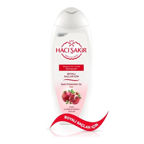 Hacı Şakir 500Ml Şampuan Nar 2 in 1 Boyalı