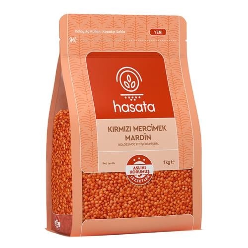 Hasata Kırmızı Mercimek 1kg