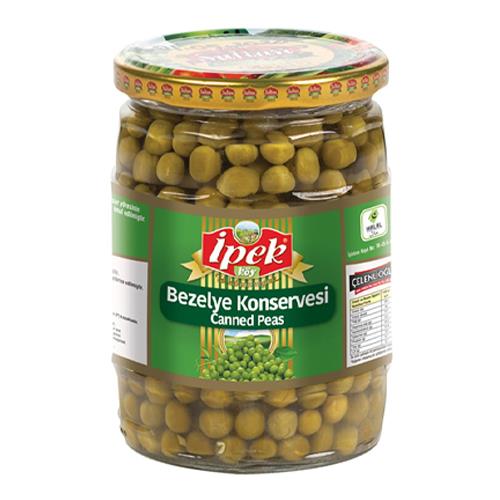 İpek Bezelye 650gr Cam