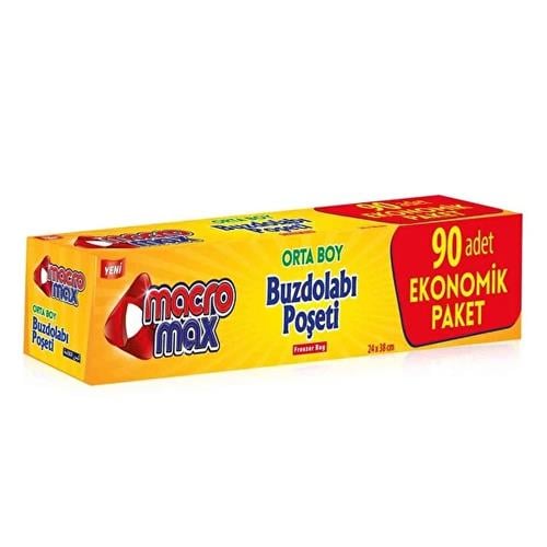 Macromax Buzdolabı Poşet Orta 90'lı