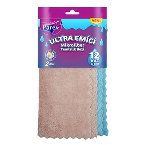 Parex Ultra Emici Mikrofiber Temizlik Bezi 2'li