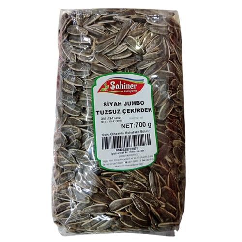 Şahiner Siyah Çekirdek Jumbo 700gr Tuzsuz