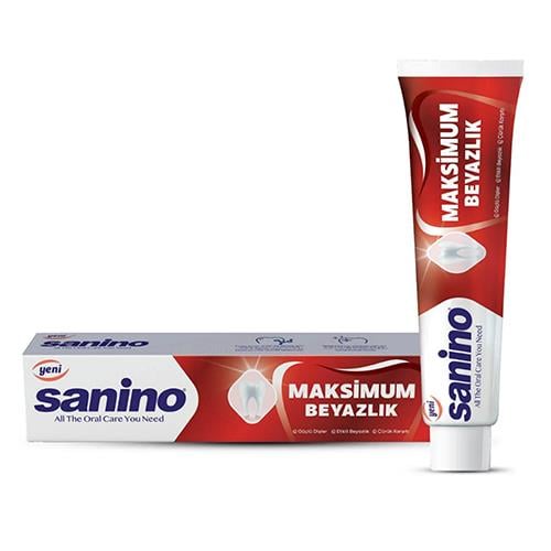 Sanino Diş Macunu Maksimum Beyazlık75 ml