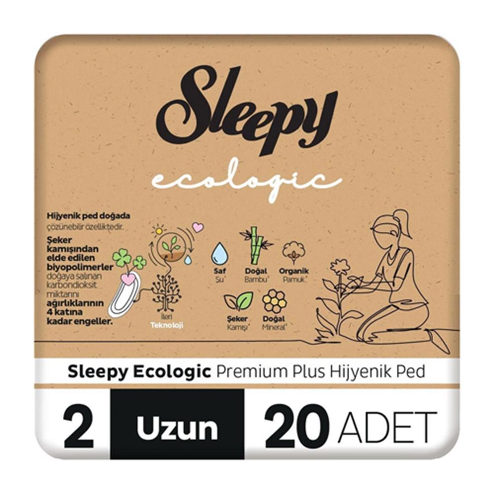 Sleepy Ekolojik Günlük Ped Uzun 20'li