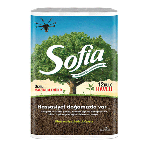 Sofia Kağıt Havlu 12'li