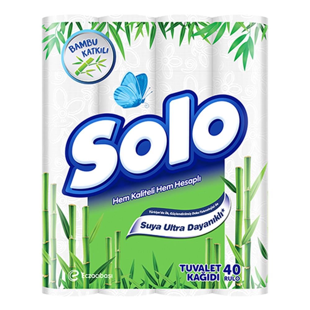 Solo Tuvalet Kağıdı 40'lı Bambu