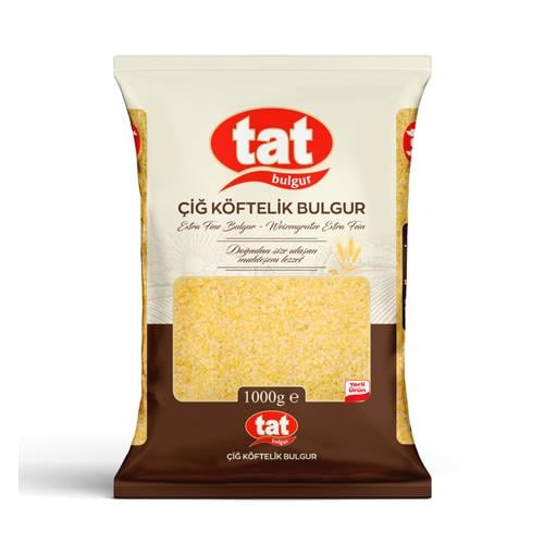 Tat Çiğ Köftelik Bulgur 1kg