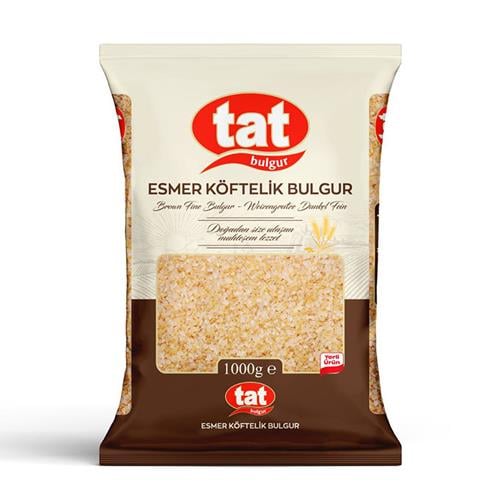 Tat Çiğ Köftelik Esmer Bulgur 1kg