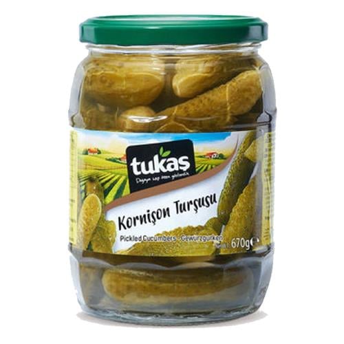 Tukaş Kornişon Turşu 670gr
