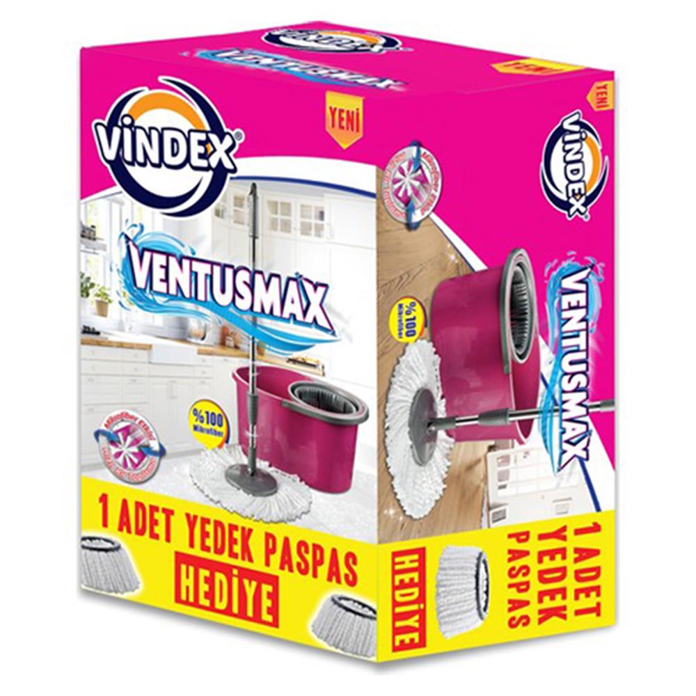 Vindex Ventusmax Temizlik Seti + Yedek Mop