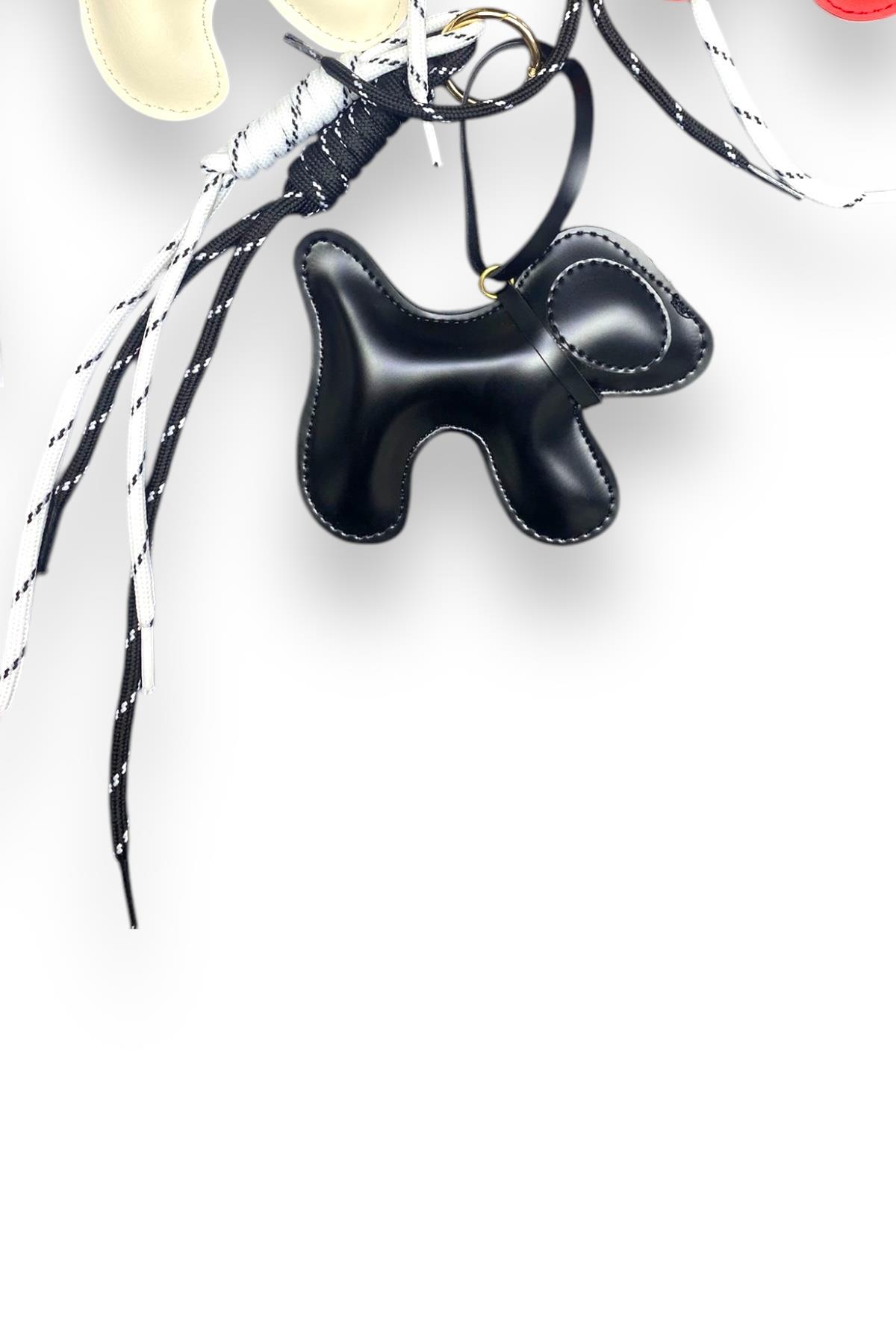 Çoklu Çanta Charm Siyah