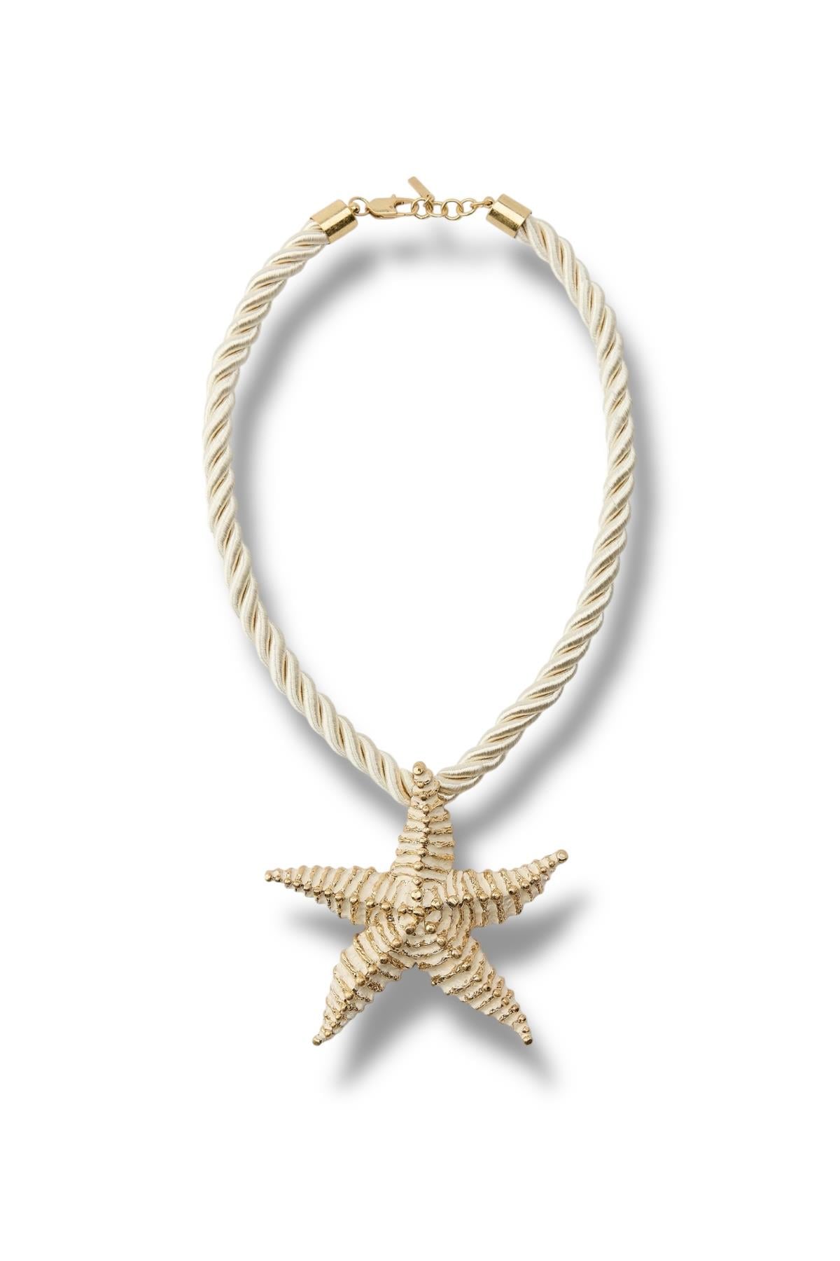 Deniz Yıldızı Halat İp Kolye