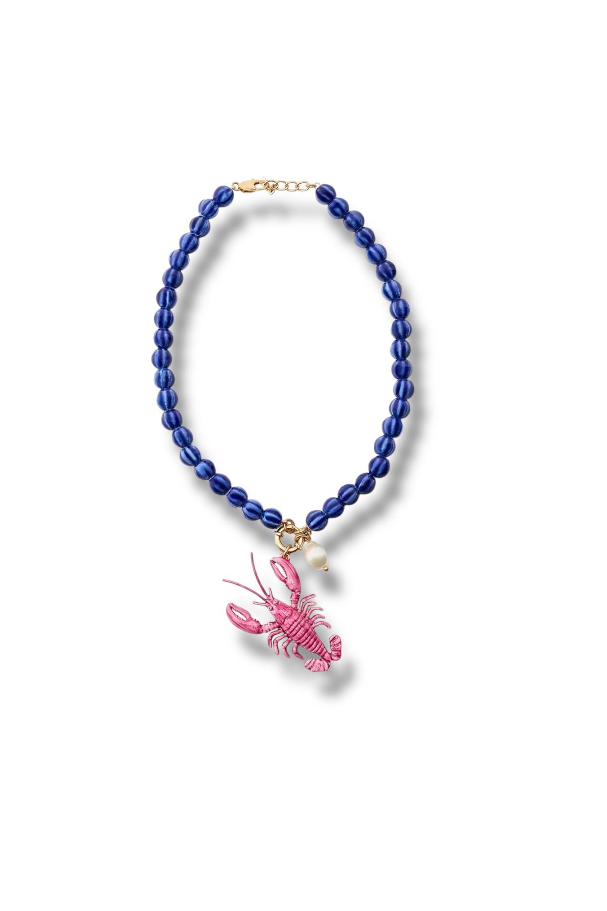 Istakoz Boncuklu Kolye