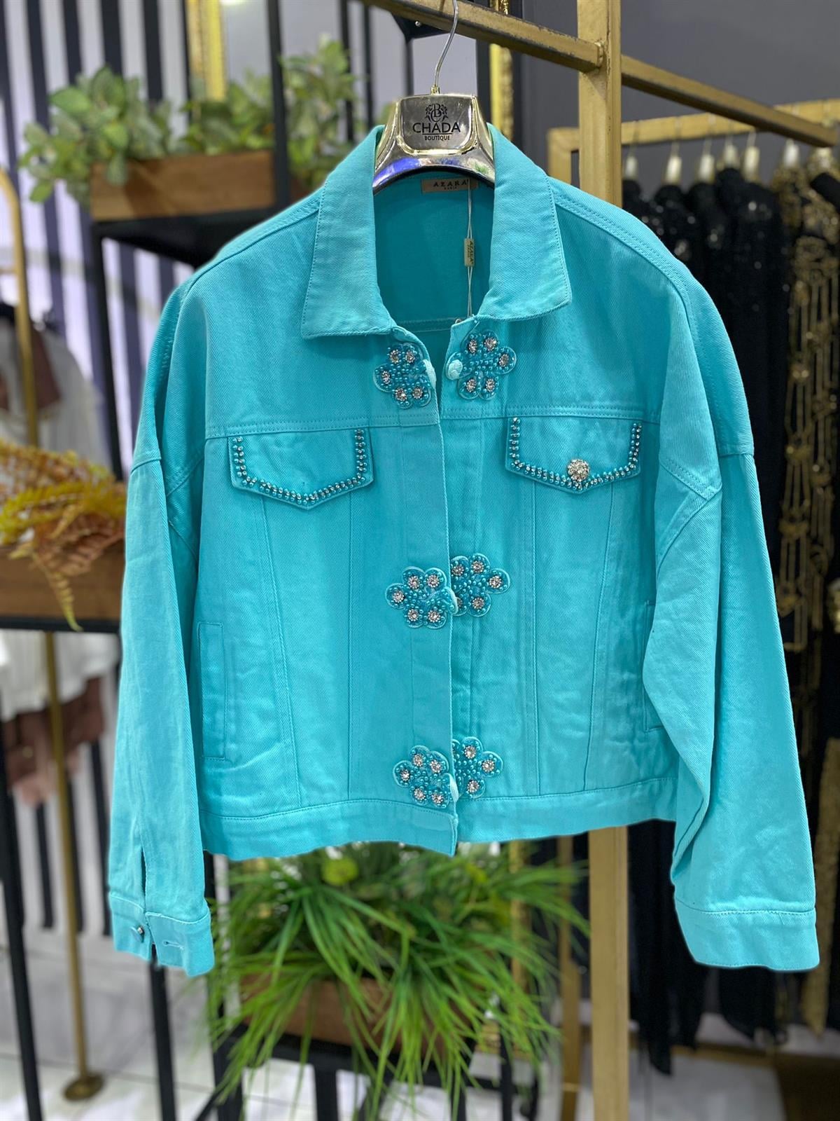 CHADA BOUTİQUE İTHAL KOT CEKET