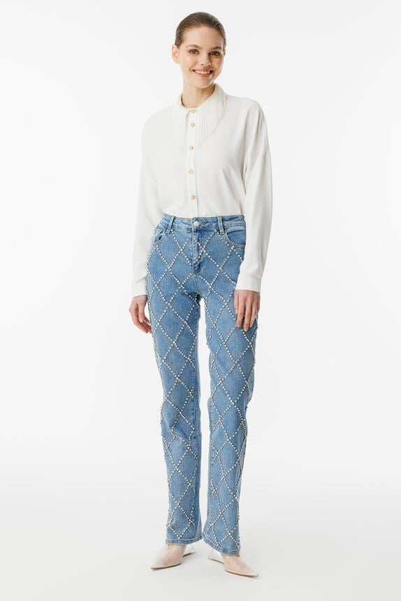 GHİSA PANTOLON MAVİ 