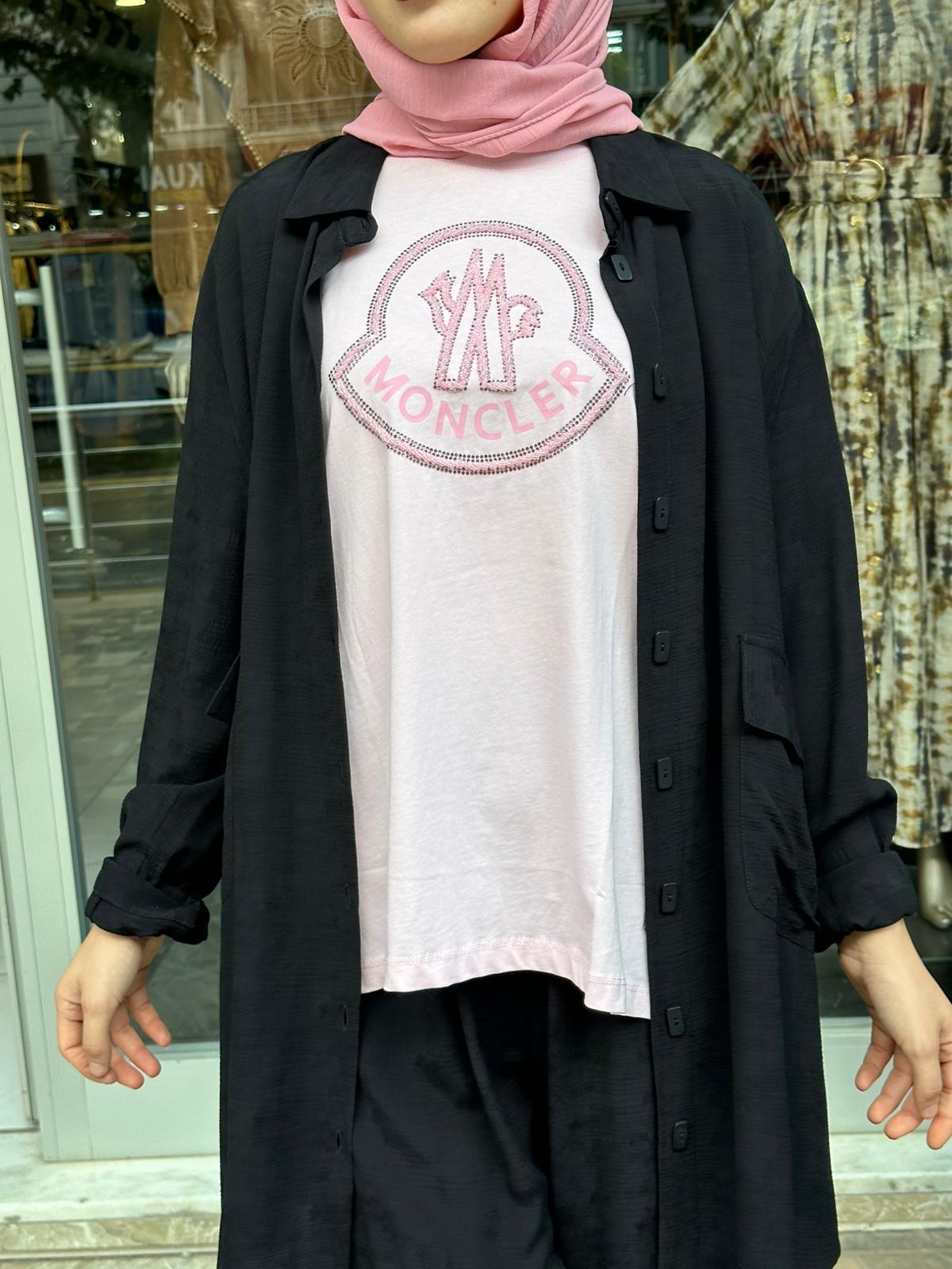 İTHAL İÇLİK MONCLER PEMBE 