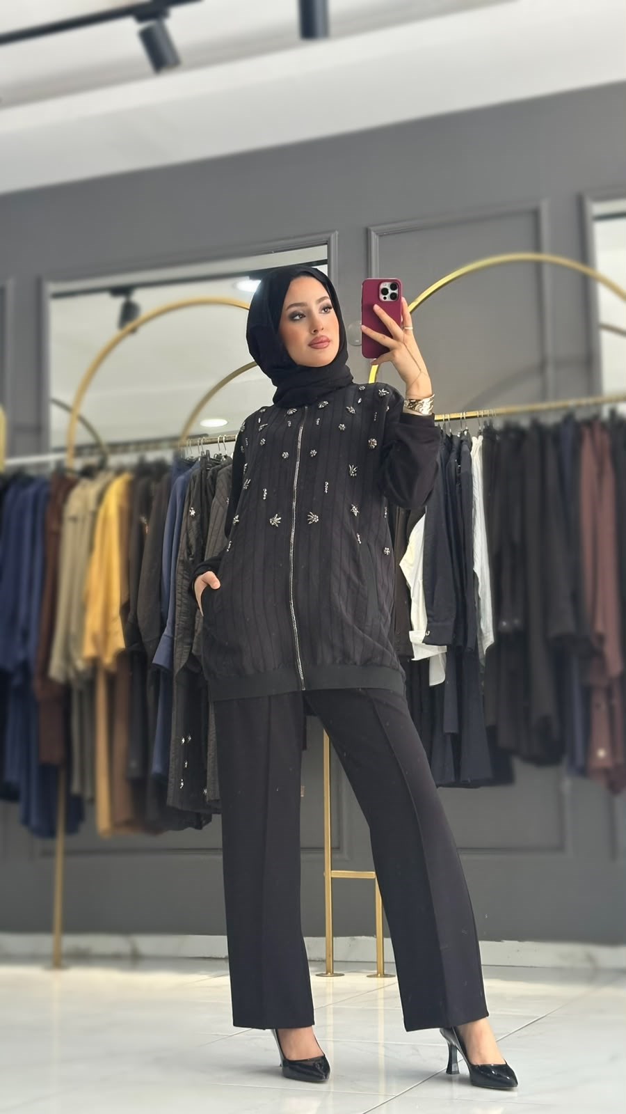MİSSEMRAMİSS AMORA TAKIM SİYAH 