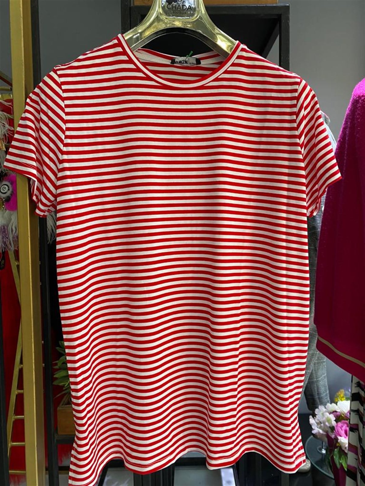 MİSSEMRAMİSS ÇİZGİLİ TSHIRT