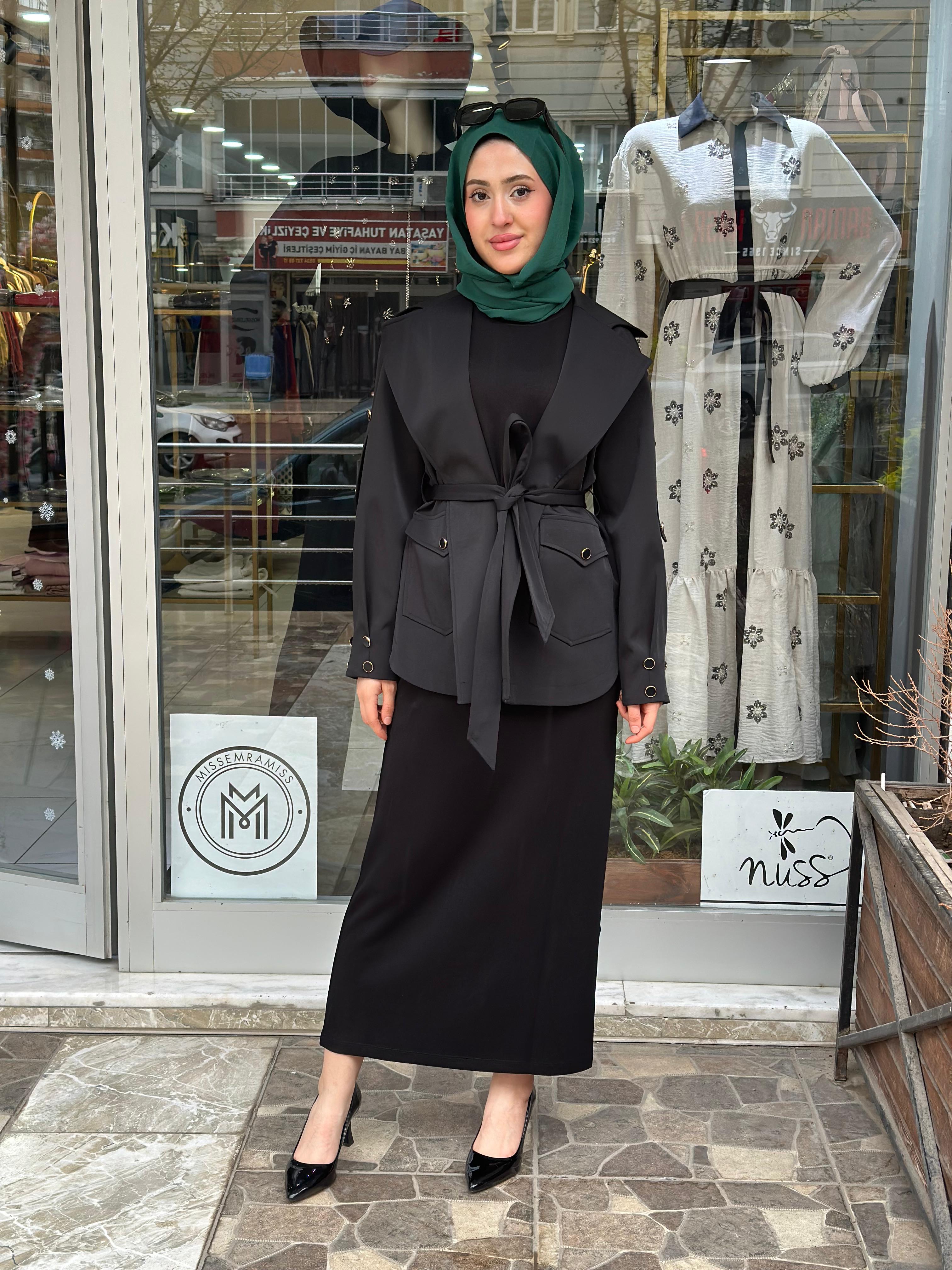 MİSSEMRAMİSS COMFORT İÇ ELBİSE SİYAH