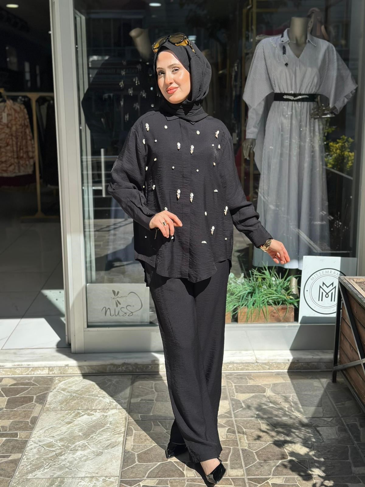 MİSSEMRAMİSS MARINA TAKIM SİYAH