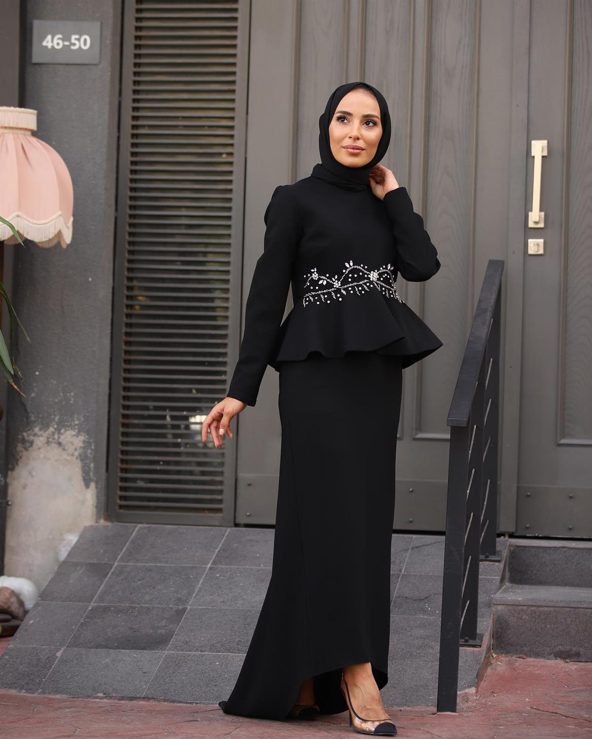 RİBAS COLLECTİON BALIK ABİYE MODELİ