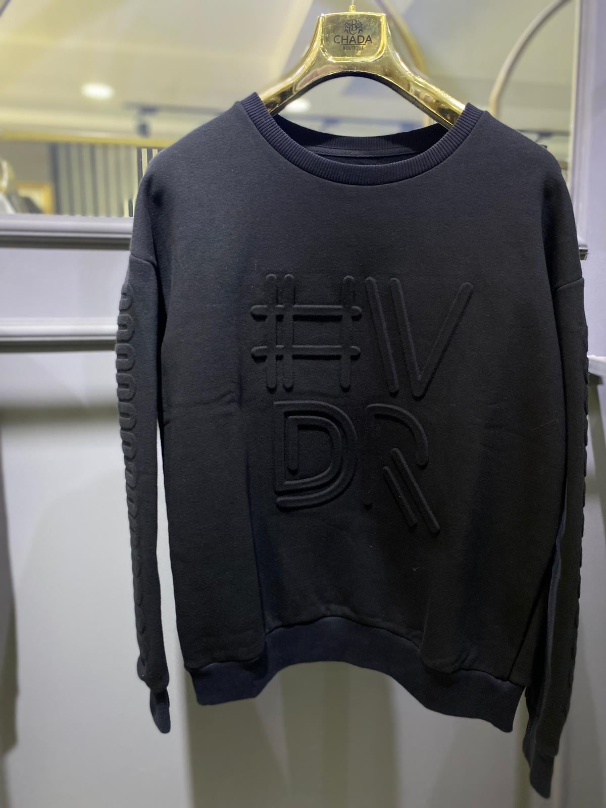 VDR YAZILI SWEATSHIRT