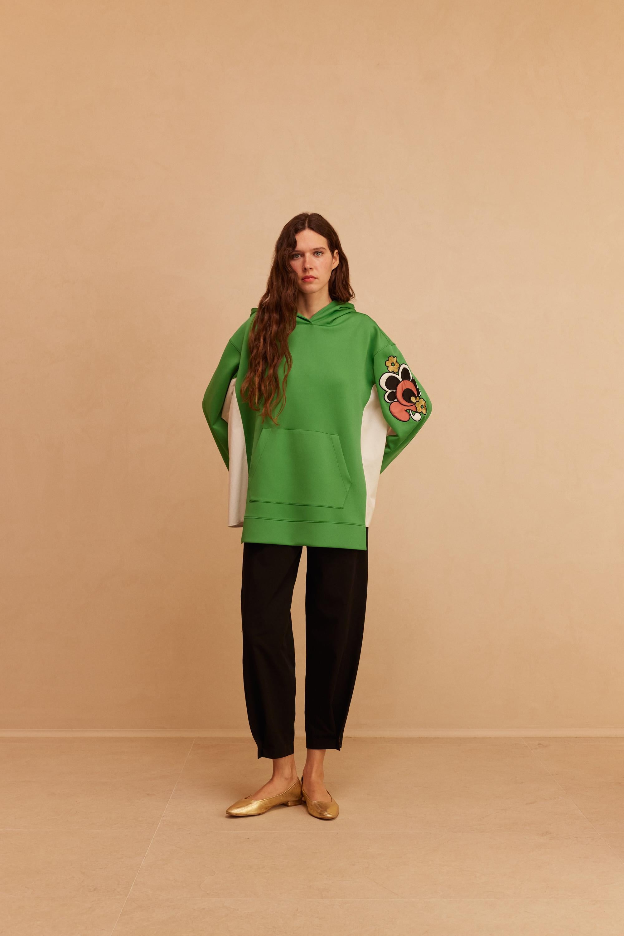 VENÖVE HOODİE SWEAT YEŞİL