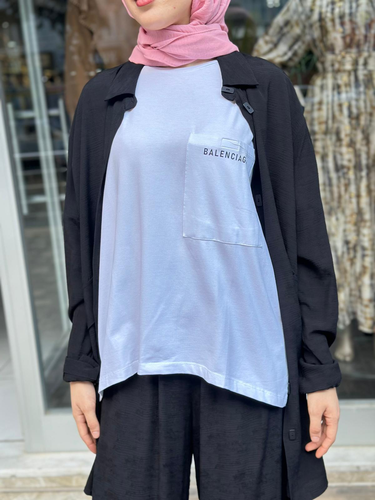 CHADA BOUTİQUE İTHAL BALENCIAGA TSHIRT