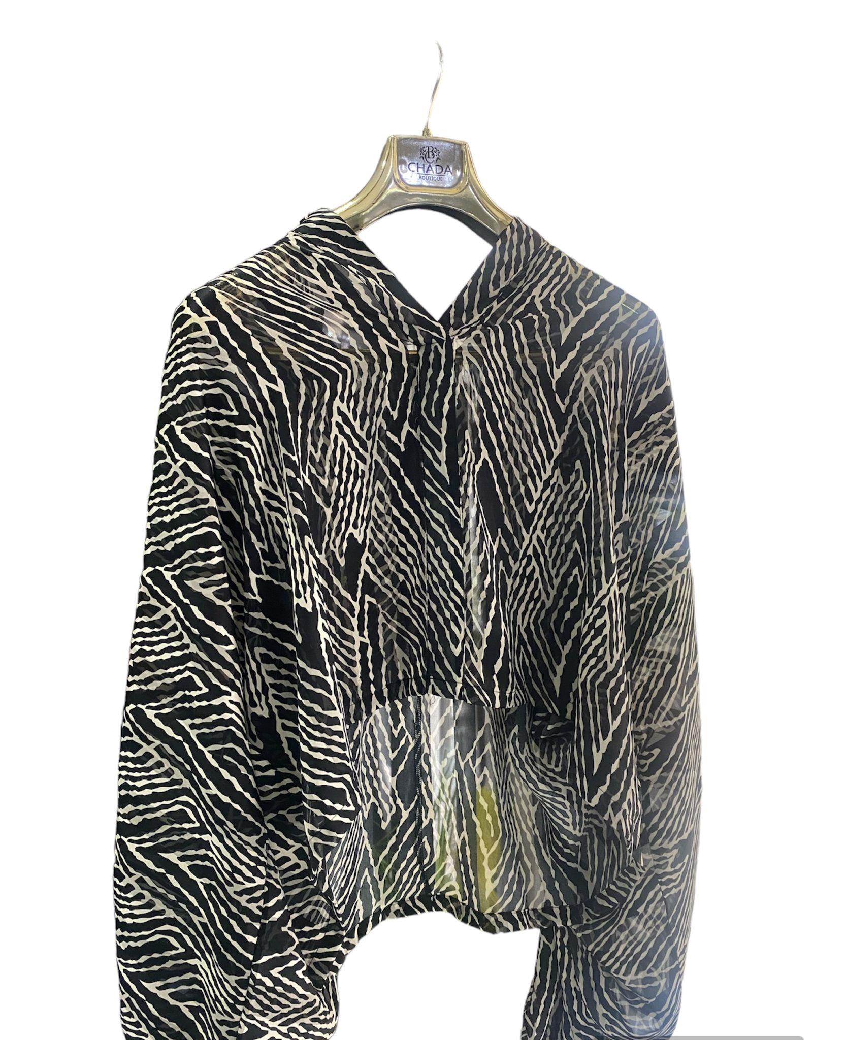 CHADA BOUTİQUE İTHAL BALON KOL BLUZ