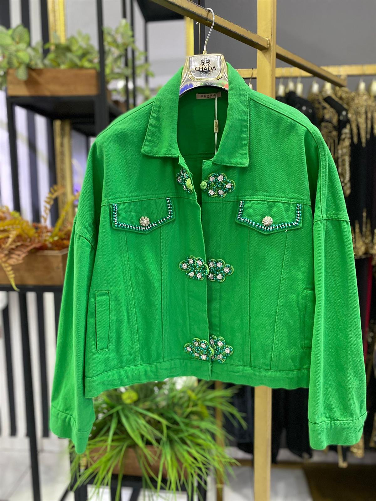 CHADA BOUTİQUE İTHAL KOT CEKET