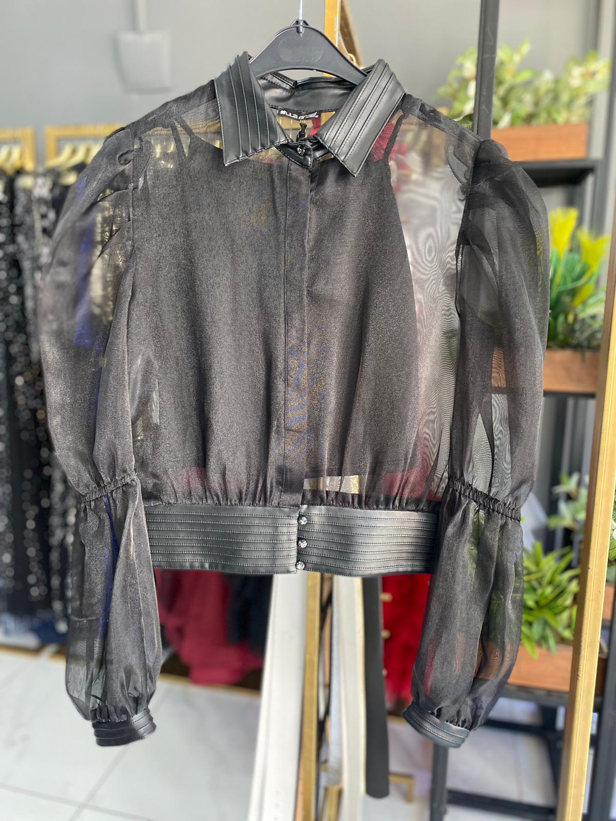 CHADA BOUTİQUE İTHAL ORGANZE BLUZ