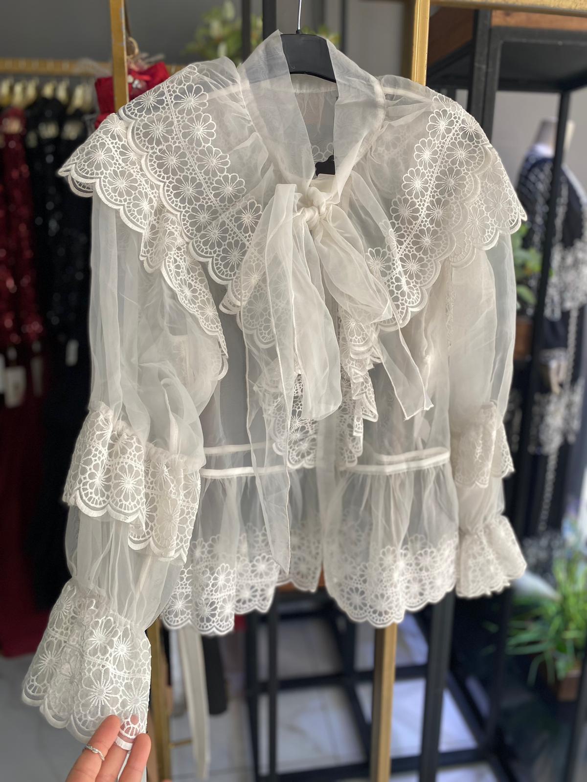 CHADA BOUTİQUE İTHAL TRANSPARAN TUNİK