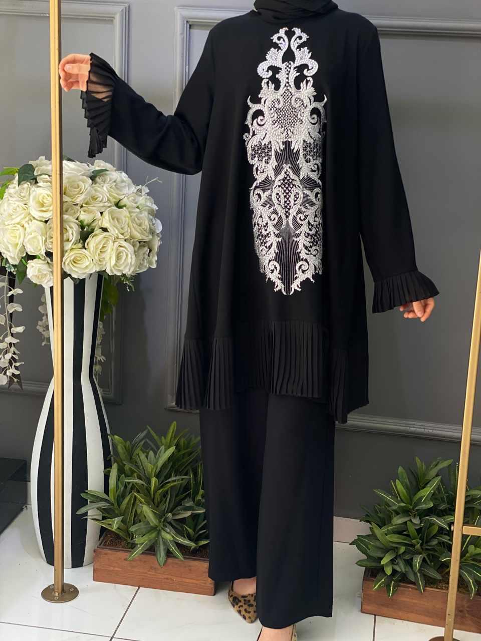 İTHAL NAKIŞLI TUNİK 