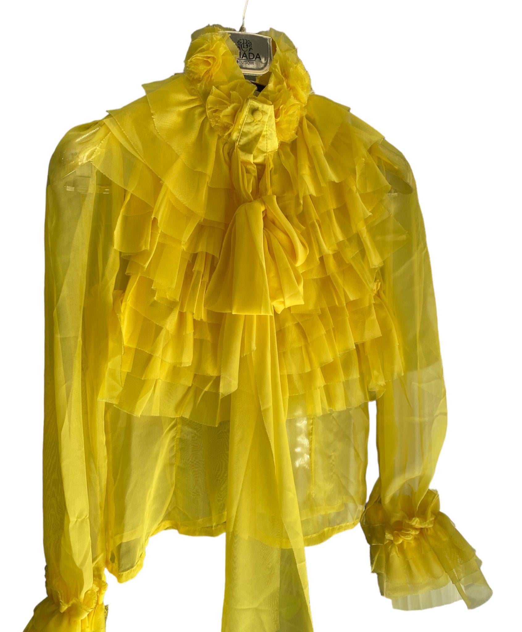 İTHAL ÖNÜ KAT KAT ŞİFON GÖMLEK