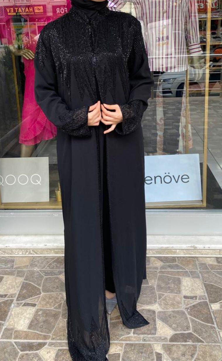 İTHAL TAŞLI ABAYA