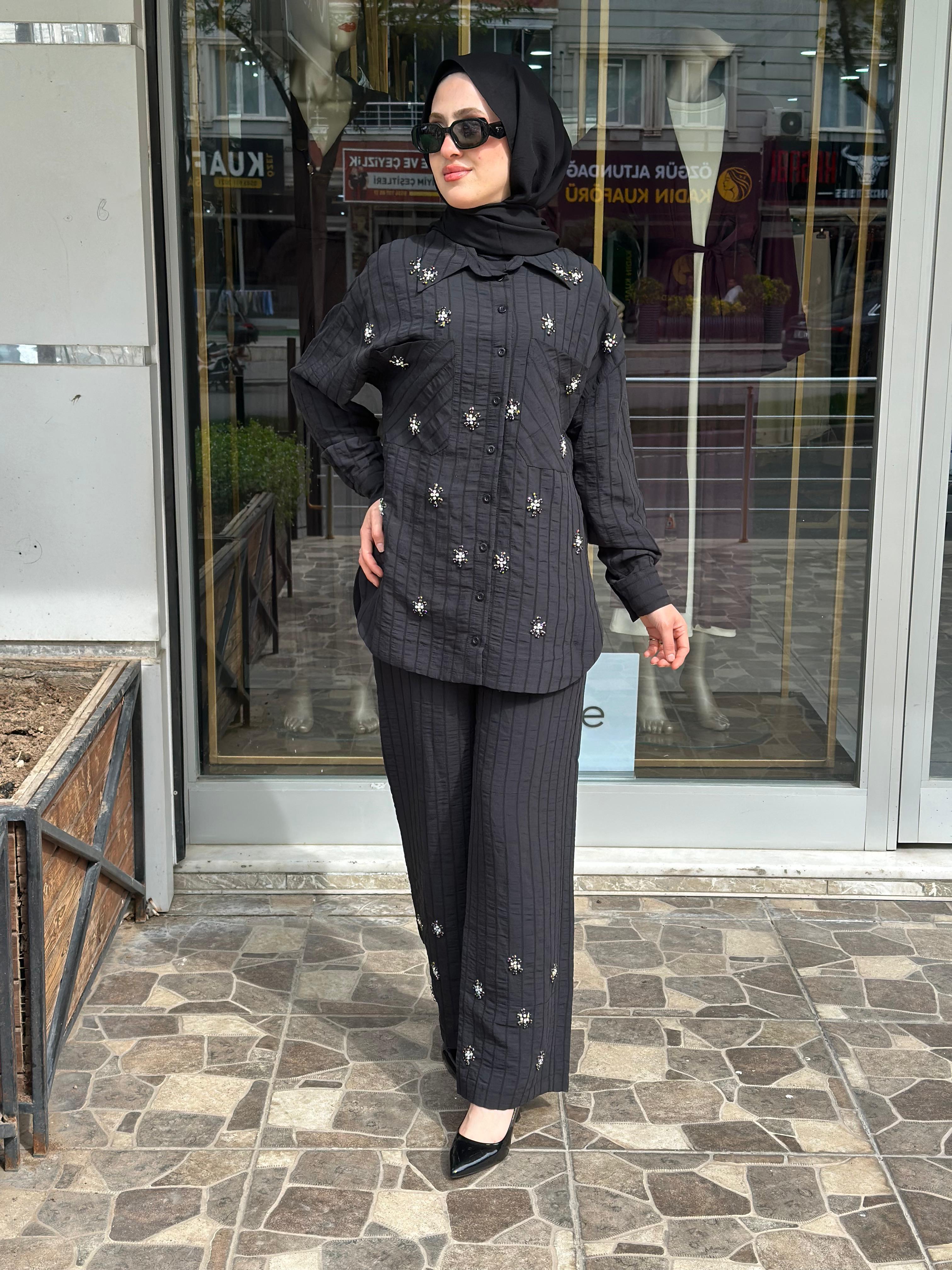 MİSSEMRAMİSS PIETRA TAKIM SİYAH