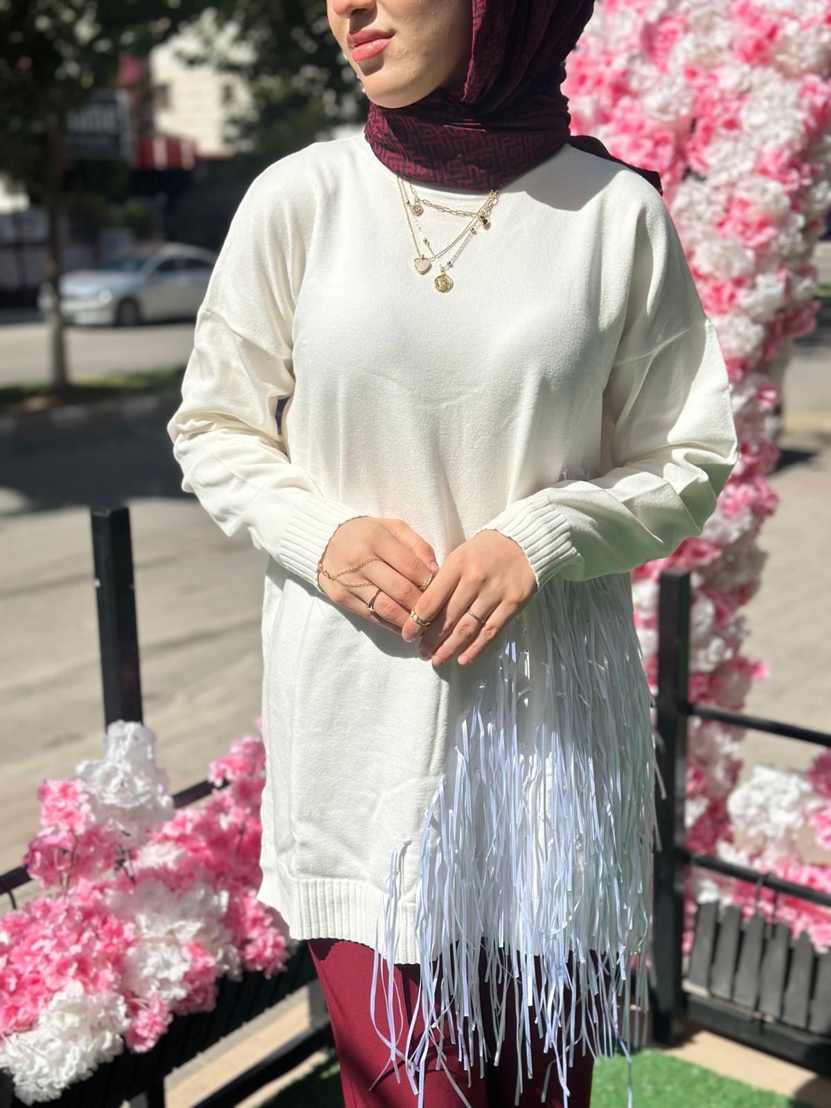 MİSSEMRAMİSS ROPE BASİC TRİKO KAZAK EKRU