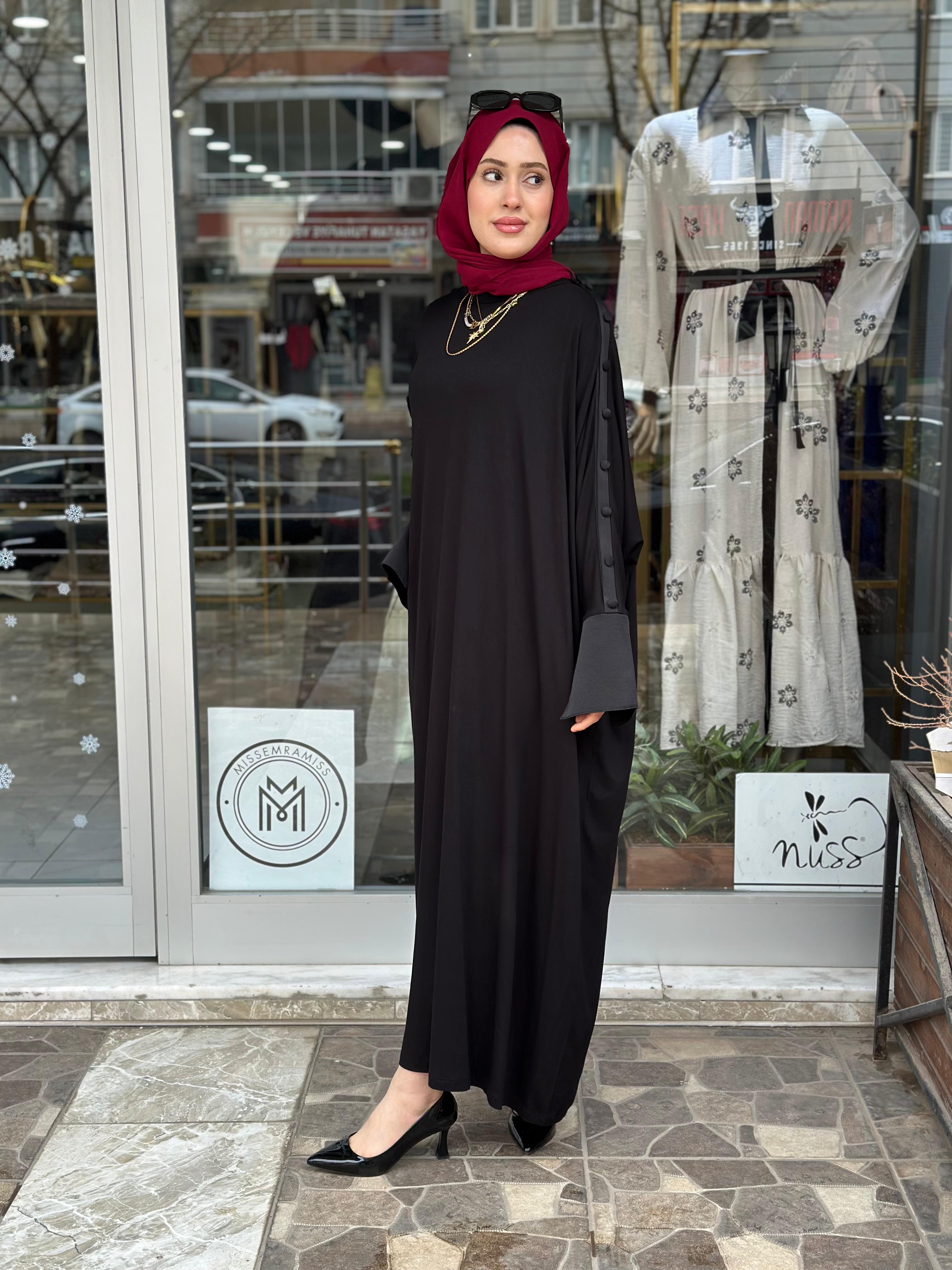 MİSSEMRAMİSS SOVENA ELBİSE SİYAH