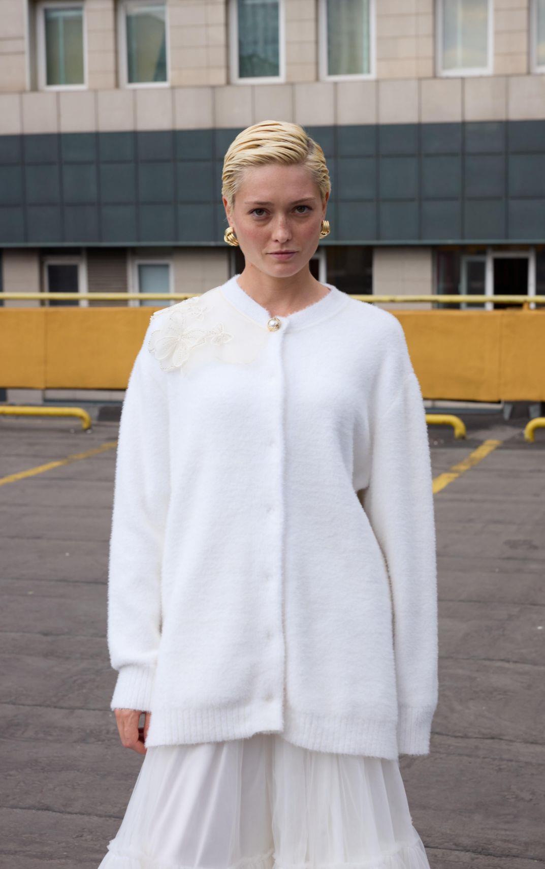 MİSSEMRAMİSS SPECİALE ANGORA HIRKA EKRU