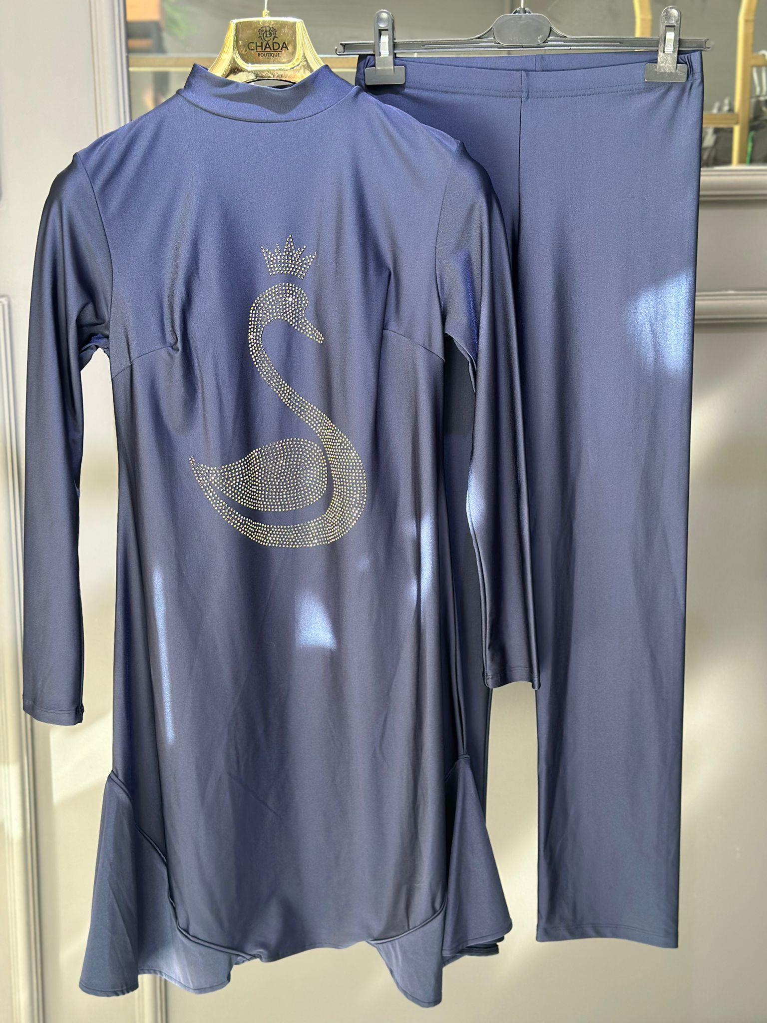 SENNA HAŞEMA LACİVERT