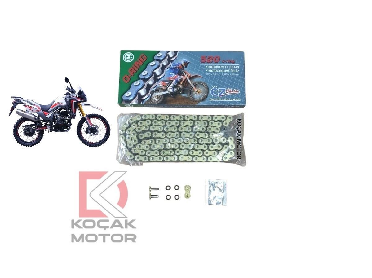 Arora CR250 Cross O-Ringli CZ Çekoslovak Zincir 520-120L